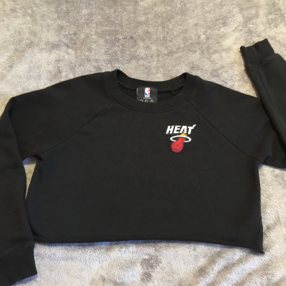 Crop Crew neck sweatshirt